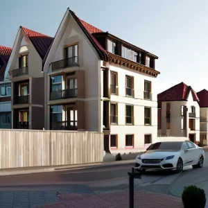 Атмосфера жилых кварталов с культурными акцентами