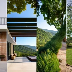 Государства, где городской стиль сочетается с природными окраинами