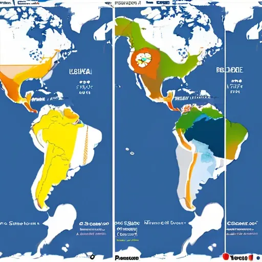 Страны, совмещающие разные климатические зоны